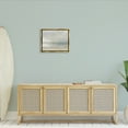 thumbnail image 2 of Stupell Sandy Tide Ocean Horizon Landscape Painting Gold Floater Framed Art Print Wall Art, 2 of 6