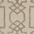 thumbnail image 6 of SAFAVIEH Bella Janis Geometric Striped Wool Area Rug, Sand/Brown, 5' x 5' Round, 6 of 6