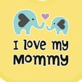 thumbnail image 4 of Inktastic I Love My Mommy Boys or Girls Baby Bib, 4 of 4