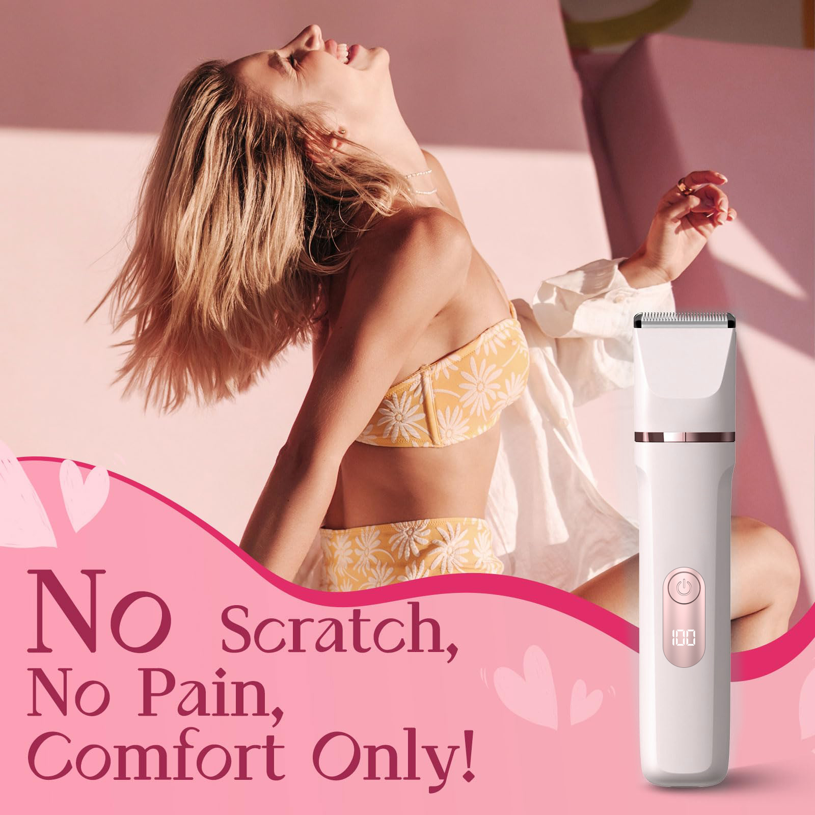 OBACRE 2-in-1 Women's Electric Bikini & Facial Trimmer photo 4