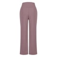thumbnail image 7 of yueewhu Wide Leg Pants for Women Loose Yoga Pants with Pockets Petite/Regular/Tall Stretch Casual Lounge Pants (Red-1, XXL), 7 of 7