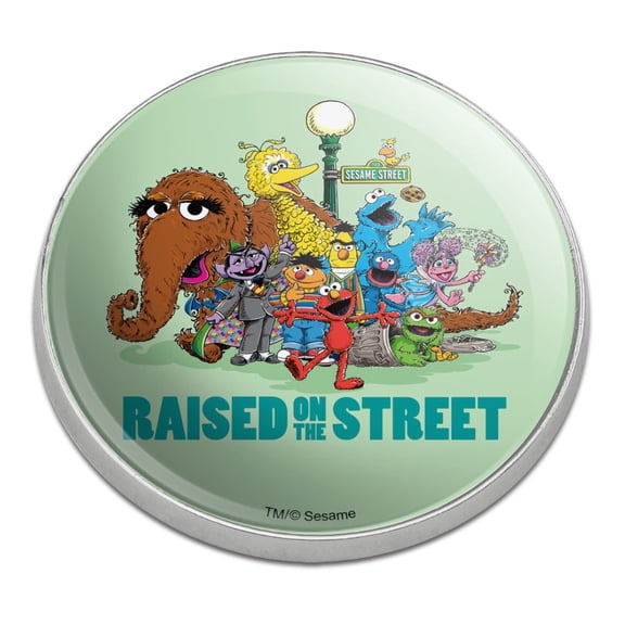Sesame Street Raised on the Street Golfing Premium Metal Golf Ball Marker