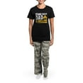 thumbnail image 4 of CafePress - Stand Back Dad Is Grilling Pajamas - Women's Short Sleeve Print T-Shirt and Pants Dark Cotton Pajama Set, 4 of 7