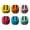 A003- Color C, variant on Foam Dice for Classroom | 6 Pack Soft 2.5 Inch Dice Set for Birthday Party Games for Student, Great Birthday Favors for Student and Hobby Games for Student