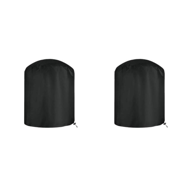 Cubiertas para muebles de jardín Sonducket 2Conjunto Negro 70x70cm