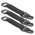 thumbnail image 2 of 3pcs Multifunctional Bottle Opener Paracord Carabiner Lanyard AntiSlip Outdoor Pendant, 2 of 5