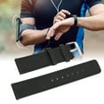 thumbnail image 4 of Leather Watch Strap, Firm Durable 20mm Leather Watch Strap Exquisite Waterproof For Bip U For Amazfit GTS 3, 4 of 5