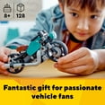 thumbnail image 3 of LEGO Creator 3 in 1 Vintage Motorcycle Set, Transforms from Classic Motorcycle Toy to Street Bike to Dragster Car, Building Toys, Great Gift for Boys, Girls, and Kids 8 Years Old and Up, 31135, 3 of 6
