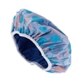 thumbnail image 1 of Gorros de Ducha Reutilizables para Mujeres 1 Pc para Baño Viaje de Negocios Azul PEVA Microfibra, 1 of 3