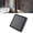 Black, variant on Riousery 4 Inch Square Invisible Floor Drain, Premium Stainless Steel Anti Odor Bathroom Shower Drain, 1.3mm Tileable Grate, Modern Black Finish, 3.9 in / 10 cm Surface Drainage System
