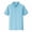 Light Blue, variant on DuoJiaJ Womens Short Sleeve Top, Collared Button Down Solid Casual Work Tee Black L