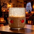 thumbnail image 4 of WWC Halloween Icon Glass Cup, 14 oz Bat Ghost Pumpkin Speckled Stemless Crystal Juice Glasses, Halloween Decor Drinkware for Party and Everyday, 4 of 6