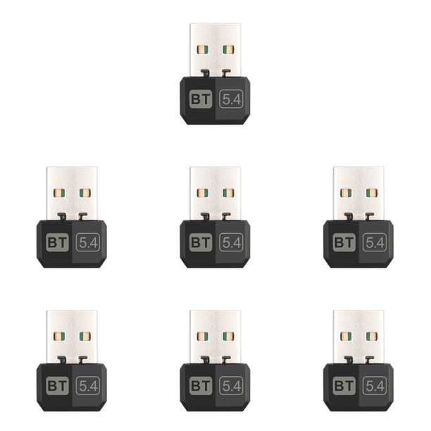 Adaptador USB 5.3 Compatible Con Dientes Receptor Audio Sin Controlador Transmisor Azul