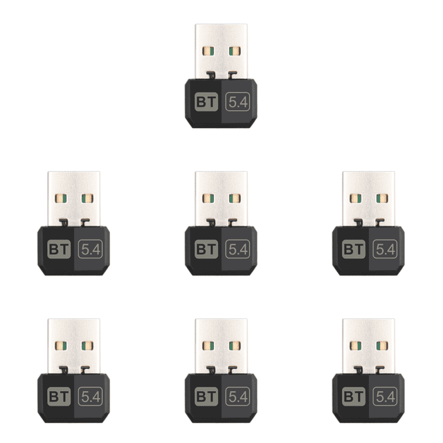 Adaptador USB 5.3 Compatible Con Dientes Receptor Audio Sin Controlador Transmisor Azul
