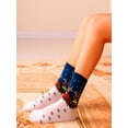 thumbnail image 6 of 10Pcs Christmas Socks with Cartoon Pattern, Warm Winter Accessory Christmas Gift Socks for Women and Men, 6 of 6