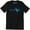 Black, variant on Musical Notes Heartbeat Love Music Singer Dancer Musician Gift Tee Shirt
