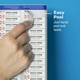 thumbnail image 4 of Avery Return Address Labels, 1/2" x 1-3/4", 800 Clear Labels (15667), 4 of 9