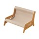thumbnail image 2 of Sillón de sisal para gatos, cama elevada, mueble robusto para mascotas, madera resistente al desgaste, 2 of 9