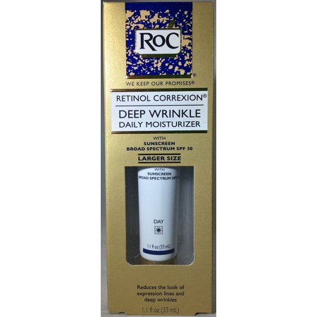 RoC Retinol Correxion Deep Wrinkle Treatment Daily SPF 30 Moisturizer - 1.1