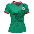 thumbnail image 2 of Playera Deportiva para Mujer FMF Selección Mexicana Mundial 2026 Cuello V Color Verde Talla G, 2 of 4