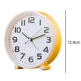 thumbnail image 2 of Reloj despertador analógico silencioso Reloj despertador suave Reloj despertador redondo para personas mayores Adepaton BST2000499-3, 2 of 5
