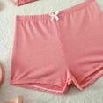 thumbnail image 5 of Two Piece Swimsuit for Women, 2 Piece Bathing Suits for Women, Bathing Suit for Women 2 Piece, Women's Gingham Plaid Swimsuits Bow Triangle Halter Shorts Bottoms Bikini Sets Bathing Suit, Pink L, 5 of 7