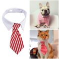 thumbnail image 4 of Dog Necktie-Dog Neck Ties Adjustable Neckties for Medium Large Dog Bulk Pet Bow Ties Collar for Dogs Daily Wearing Holiday Birthday Wedding Costumes, 4 of 5