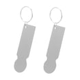 thumbnail image 4 of Phenofice 2Pcs Shopping Trolley Token in Silver for Daily Use and Convenience, 4 of 8