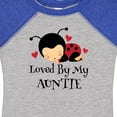 thumbnail image 4 of Inktastic Loved by My Auntie Ladybug Boys or Girls Baby Bodysuit, 4 of 5