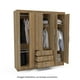 thumbnail image 2 of Ropero Closet 6 puertas y 3 cajones Color Madera Mobi, 2 of 4