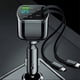 thumbnail image 3 of Retractable Car Charger 5 in 1 USB C Car Charger for Iphone with 2 Charging Cables/3 Ports Fast USB Car Phone Charger, 3 of 5