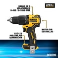 thumbnail image 3 of Kit Taladro Percutor y Atornillador de Impacto 20V DeWalt, 3 of 8