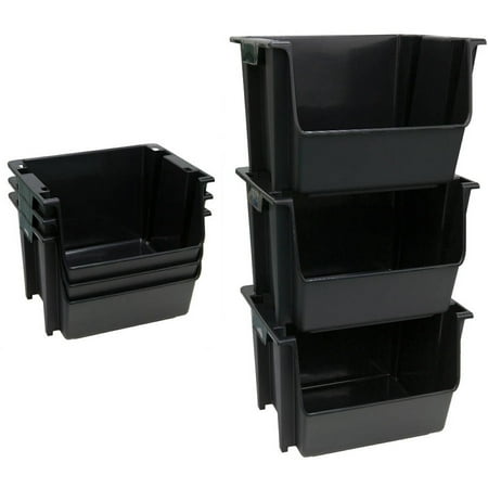 walmart stackable bins your zone