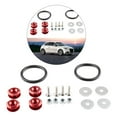 thumbnail image 4 of koolsoo Set Aluminum Bumper Quick Release Fasteners Universal Exterior Fittings, Premium Red, 4 of 8