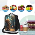 thumbnail image 4 of Picia Cute Butterfly Bear Lunch box Lunch bag for men women Large capacity Lunchbox Reusable Lunch bags Insulated Lunch bag Lunch box cooler, 4 of 9