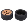 thumbnail image 2 of 17mm Hex RC Wheels, High Strength 5 Spoke Wheel Rims with Tires Non Slip Wear Resistant Adhesive  for ZD Racing for 1/7 RC Flat Sports Cars, 2 of 7