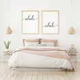 thumbnail image 2 of 2 Pieces Black and White Prints Inhale Exhale Yoga Poster Canvas Painting MeditationWall Art for Yoga Room Home Decor, 2 of 5