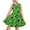 Jamaican Flag Coconut Tree, variant on Yuyamidu Hedgehog Cactus Tank Top A Line Dress Skin Friendly Kids Flowy Swing Dresses Size 7-8T Casual Knee Length Midi Dresses Girls Casual A-Line Dress