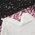 thumbnail image 3 of Erosebridal Sequin Print Throw Blanket for Couch,Sparkle Glitter Plush Blanket,Breathable Sherpa Blanket 30x40,Bling Room Decorative, 3 of 7