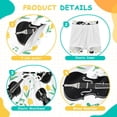 thumbnail image 3 of joogoo Violins Tulip Flowers Boys Swim Trunks Beach Swimsuit Shorts Boxer 9-11Y, 3 of 8