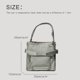 thumbnail image 4 of Bolso de mensajero informal para mujer, bolso de mano de diseñador de lujo, bolso de mano, novedad 2024, en nailon, gran capacidad, hebilla de cinturón, tamaño mediano, unisex, 4 of 5