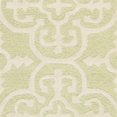 thumbnail image 2 of Safavieh Cambridge Collection CAM133B Handmade Moroccan Geometric Light Green and Ivory Premium Wool Runner (2'6" x 12'), 2 of 3