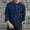 Dark Blue, variant on Corduroy Shirt Men Fall Winter Long Sleeve Button Down Collared Plain Work Shirts Business Casual Shirt