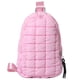 thumbnail image 1 of Riñonera acolchada para mujer, bandolera con correa ajustable para viajes al aire libre, 1 of 9