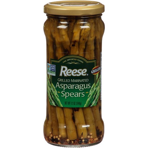 Reese Grilled Marinated Asparagus Spears, 12 oz, (Pack of 6) Walmart