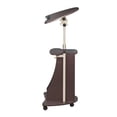 thumbnail image 4 of Techni Mobili Chariot de Rangement Réglable Roulant Assis-Debout pour Ordinateur Portable Médical, Chocolat, B005, 4 of 11