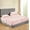 Blush-Pink, variant on 800 Thread Count 100% Egyptian Cotton Sheets Split King Size Bed Sheets 5 Piece Sheet Set 12" Deep Pocket of Fitted Sheet Color Burgundy Solid