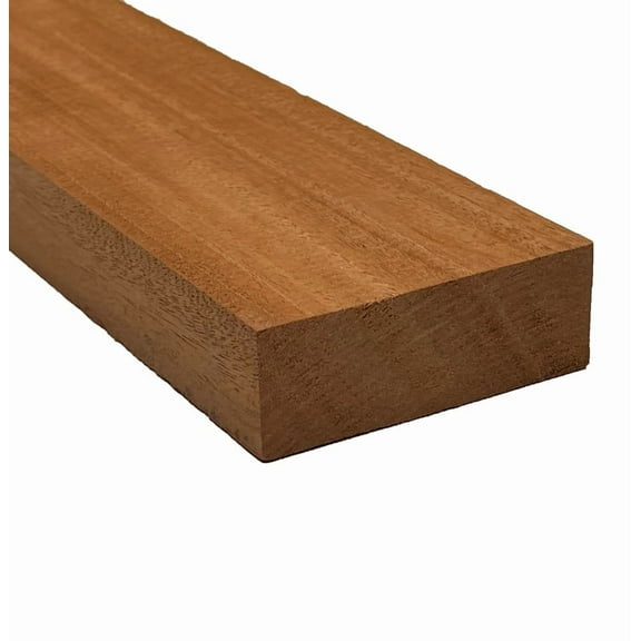 African Mahogany/Khaya Guitar Neck Blanks - 24" x 3" x 1"  - Perfect Foundation for Creating Your Ideal Instrument
