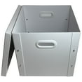 thumbnail image 2 of 10 CheckOutStore White 12" LP Vinyl Record 33 RPM Storage Box, 2 of 4