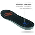 thumbnail image 3 of Sof Sole Thin Fit Medium Arch Lightweight Low Volume Mens Insole Size 7/8.5, Color: Black, 3 of 4